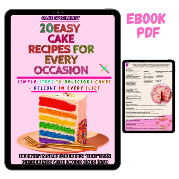 20 Easy  Cake Recipes for Every Occasion